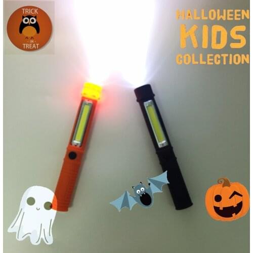 Mingray LED Lantern Halloween gift Kids lamp Mini Work light COB flashlight magnet torch children portable lanterna