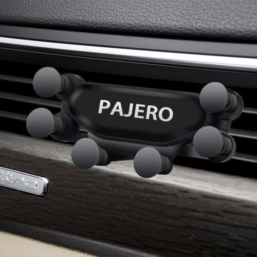 Seven-point gravity phone holder 360 rotation One gravity telescopic holder For Mitsubishi pajero Car Accessories