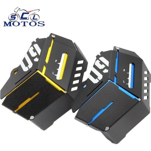 Sclmotos- MT-09 FZ 09 Motorcycle Coolant Recovery Tank Shielding Cover For Yamaha MT-09 FZ-09 MT FZ 09 MT09 FZ09 2014-2016