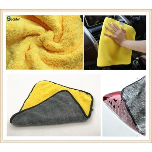 1pcs Car care polishing wash towel fiber cleaning cloth for Mercedes Benz S550 S500 IAA G500 ML F125 E550 E350