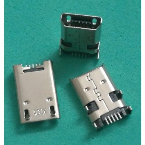 50pcs/lot Micro MINI USB Charging Port JACK socket Connector replacement repair Power Cable For ASUS MEMO PAD HD 8 ME180A K00L