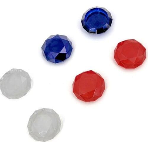Acrylic 9g Thumb Stick Cap PS5 Handle Masonry Hat PS5 Game Handle Handle 3D Hat Rocker Cap P5 Button Cap 2pcs PS5 Button Cap