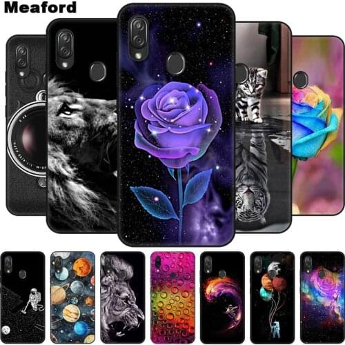 For Alcatel 1A 1B 2020 Case Cover Black Silicone Printing Phone Case For Alcatel 1S 2020 Cover For Alcatel 3L 1S 1B 1A 1V 2020