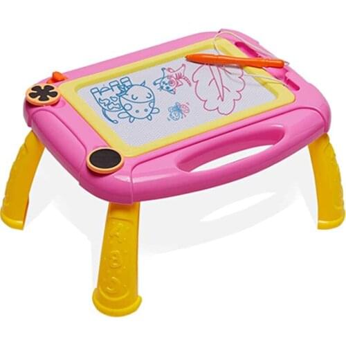 Childrens netic Portable Drawing Board Table Baby Enlightenment Painting Writing Board Colorful Painting