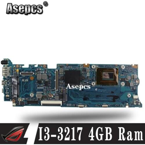 For Asus TAICHI31 Laptop motherboard Taichi 31 mainboard with I3-3217 CPU 4GB Ram Good working