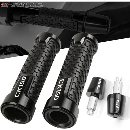 For KYMCO CK150 CK180 CK 150 180 ALL YEARES Motorcycle Accessories 7/8"22mm Handlebar Hand Grips Handle Bar Grip Ends Cap Plug