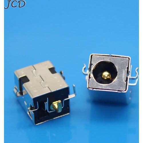 JCD 5pcs/lot 2.5MM For ASUS K53E K53S K53SD K53SV x53s Gold pin Laptop DC power Jack port socket connector