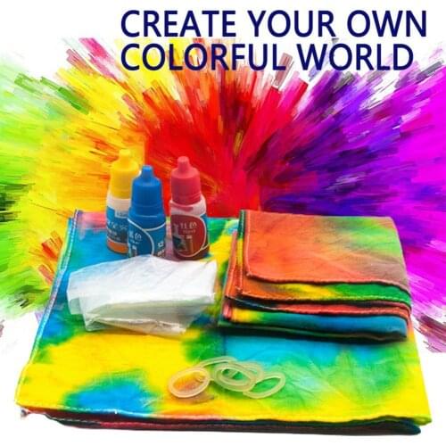 Dyes Natural Eco Friendly Educational DIY Clothing Graffiti Fabric Toy for Kid