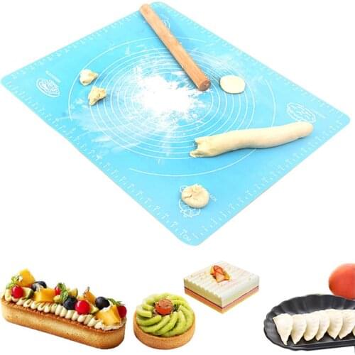 Kitchen Tools Silicone Baking Mats Sheet Pizza Dough Non-Stick Maker Holder Pastry Cooking Accessories Utensils Kitchen Gadgets
