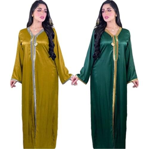 Muslim Hijab Abaya Bangladesh Jilbab Dubai Kaftan Turkish Maxi Dress Women Party Gown Caftan Islamic Clothing Ramadan Eid Abayas