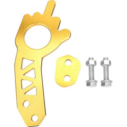 Aluminum Alloy Car Universal Front/Rear Towing Hook Set Fit for Most Car Towing Ring Cars Auto Towing tools
