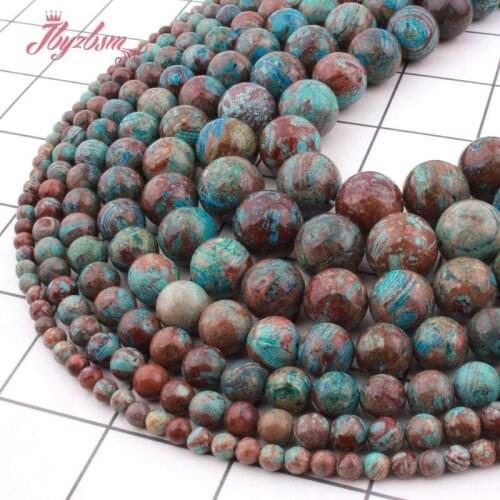 Natural Crazy Lace Agates Round Bead 6/8/10/12mm Loose Stone Beads For DIY Necklace Bracelets Earring Jewelry Making Strand 15"