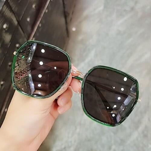 New Ladies Polarized Sunglasses Retro Big Frame UV Protection Sunglasses for Female