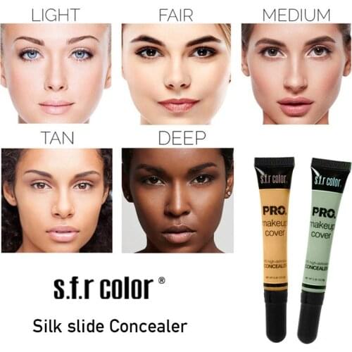 S.f.r Color Face/Eye Concealer 11 Colors Face Make Up Liquid Waterproof Contouring Foundation Contour Makeup Concealer TSLM2