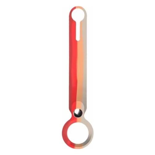 Silicone Protective Case for Apple Airtags Loop Anti-lost Keychain for Air Tags Location Tracker Ring Buckle AirTag Rainbow Loop