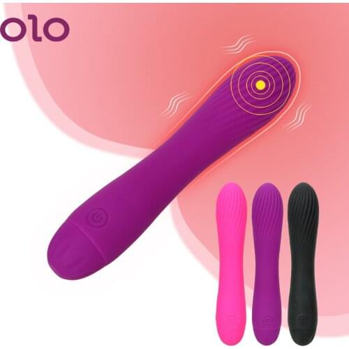OLO Magic Wand Vagina Clitoris Stimulate Dildo Vibrator Strong Vibration G-spot Orgasm Massage Sex Toys for Woman 7 Speed