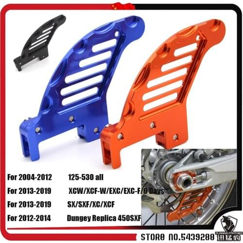 Rear Brake Disc Guard For SX SXF EXC EXCF XC XCF XCW XCFW 125 150 200 250 300 350 400 450 500 505 530 2004-2017 2018 2019
