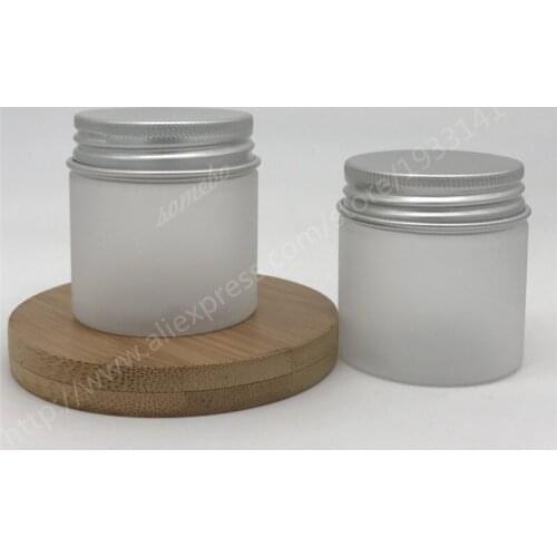 200PCS/lot 30g Frosted Plastic Jar, 30ml plastic cream jar with aluminum cover, 1 oz jar for child safe, 30cc cosmetic container
