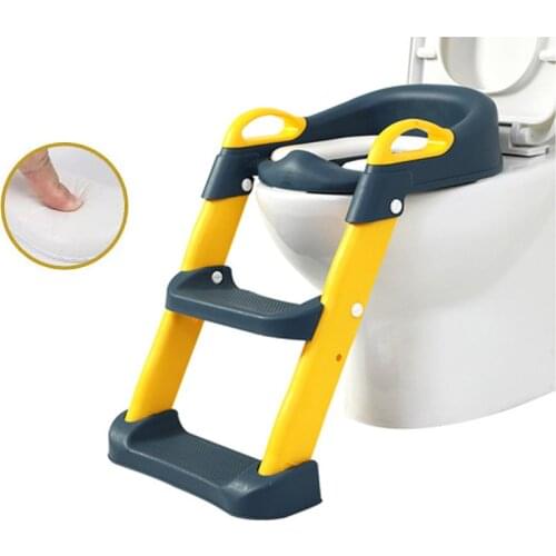 2021 Potty Seat Urinal for Baby Boy WC Childrens Multifunction Folding Chair Stool Staircase Ladder Kids Girl Safe Toilet Seats