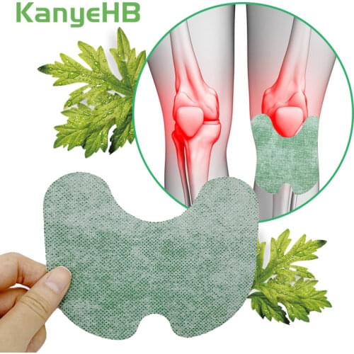 60pcs Knee Pain Medical Plaster Wormwood Extract Joint Ache Relieving Muscle Pain Sticker Rheumatoid Arthritis Painkiller Patch