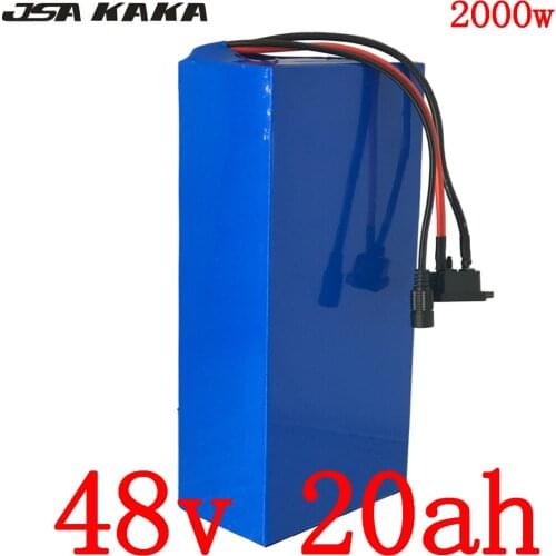 Free Customs Tax 48V Lithium Battery 48V 1000W 1500W 2000W Electric Bike Battery 13S 48V 20AH Ebike Battery Pack with 5A Charger