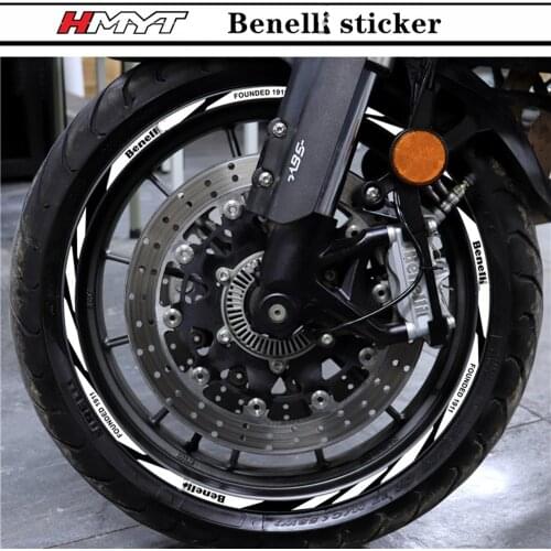 For benaril trk502 trk502 x trk251 bn302 motorcycle wheel hub sticker waterproof reflective rim edge Decal