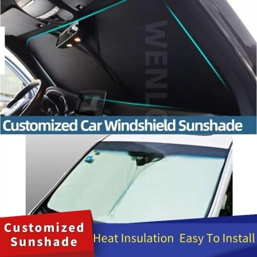 Car Accessories Windshield Sun Shade with Shield-X Reflection for Toyota RAV4 2002-2021Car Sunshades Reflect UV Sun and Heat