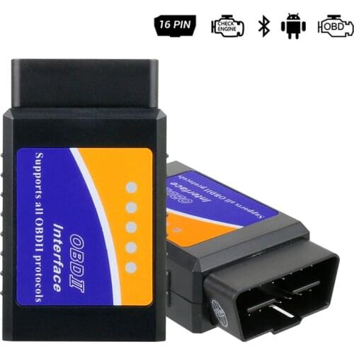 ELM327 OBD2 V1.5 Bluetooth Car Elm 327 odb 16 Pin Code Readers Diagnostic Tool odb2 Auto pic18f25k80 eml327 Automotive Android