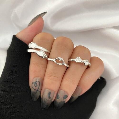 FAMSHIN Women's Silver Rings
