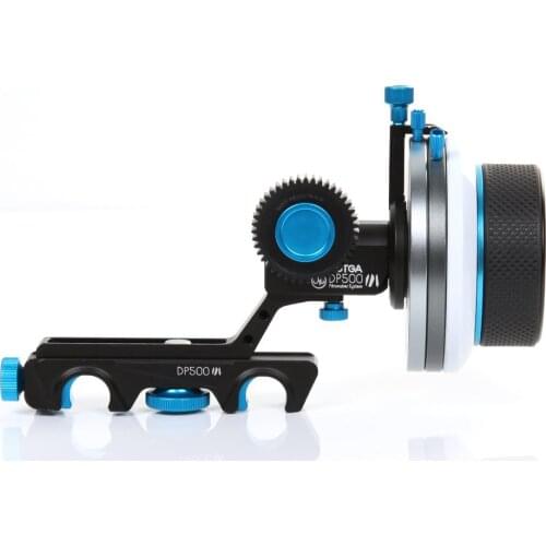 FOTGA DP500III Dampen A/B Hard Stop Follow Focus for Sony A7 A7II BMCC F55 5DIII FS7 C100 C300 F3 HD DSLR HD DV Video Camera