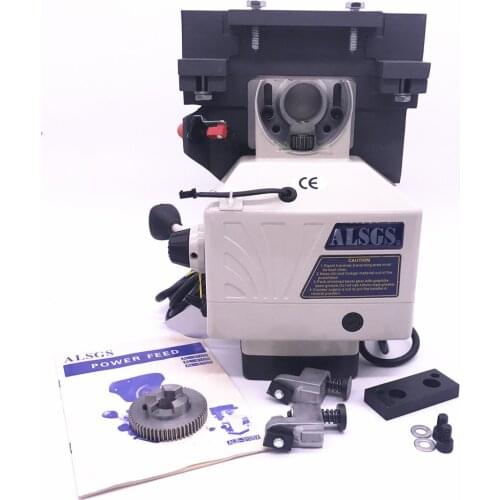 ALSGS ALB-310S 200RPM 450in-lb AC220V Horizontal Power Feed Auto Power Table Feed for Milling Machine X Axis Auto Feeder AL-310S
