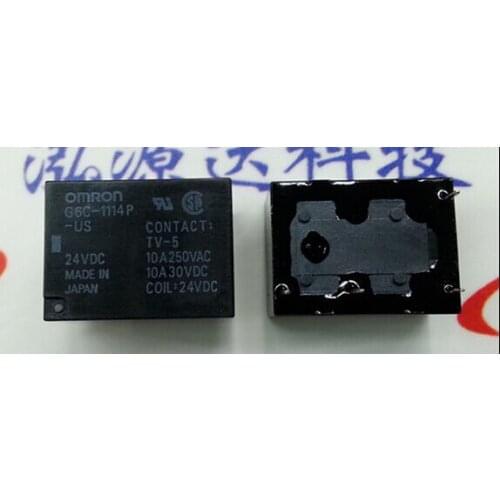 HOT NEW G6C-1114P-US-24VDC G6C-1114P-US 24VDC G6C-1114P DC24V 10A OMRON DIP4