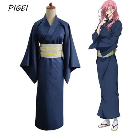 Anime SK8 The Infinity Costumes Sk Eight Cherry Blossom Cosplay Kimono Bathrobe Full Sets For Women Mens Halloween Outfits