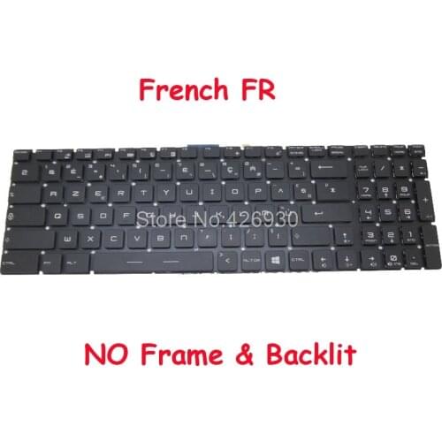 Backlit Keyboard For MSI GL62 6QE GL62M 7RD 7RDX GT62 GT62VR 6RD 6RE 6QD 7RD 7RE GS72 6QE 6QC 6QD GT72 2PC 2PE 2QD 436MX 437MX