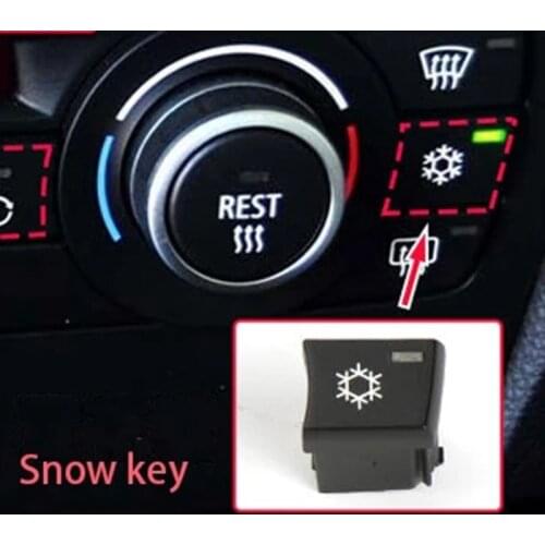 1Pcs Air Conditioner Snowflake Button Repair Button For-BMW E90 E91 E92 E84 E93 F25 2004-2016
