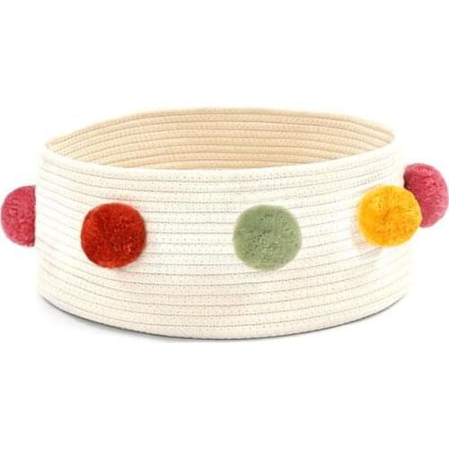 1pc Cat Scratching Bed Nest Round Breathable Washable Cat Sleeping Bed Cat Scratcher Bed Pet Supplies Pet Accessories