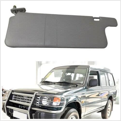 1PCS Sun Visor Left Driver Side for Mitsubishi Pajero Montero Mk2 MKII 1991-1999 V31Car Interior Light Shade Cover Trim Sunvisor