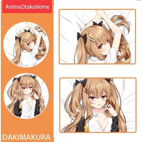 Anime Game Girls Frontline UMP45 RFB Throw Pillow Cover Hugging Body Pillowcase Otaku Bedding Decoration Dakimakura Pillow Case
