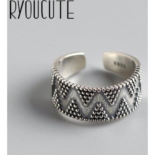 New Charming Round Finger Ring for Women Vintage Boho Knuckle Party Rings Gothic Punk Jewelry Gifts for Girls
