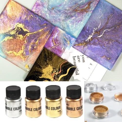 15G Shimmer Metallic Gold Silver Color Pigment for Diy Uv Resin Epoxy Pearlescent Colorant Pearl Pigment Dye Jewelry Making