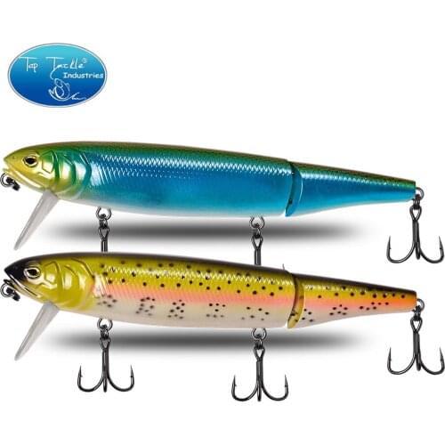 CF Lure 220mm 170g Floating Bait Jointed Segments Lure Jerk Bait Swimbait 0~1 meter Bass Pike Fishing Tackle