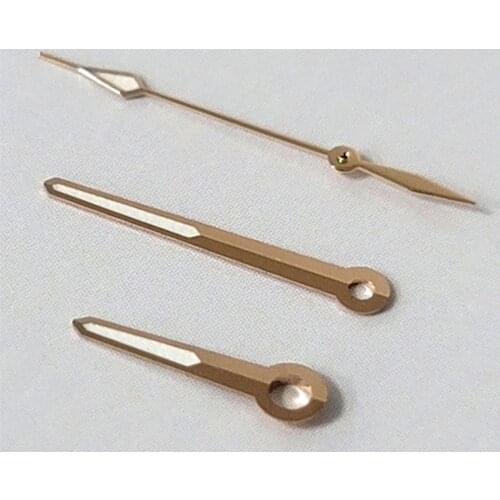 Replacement watch accessories watch hands green luminous Rose Gold Suitable for Japan NH35,NH36 movement