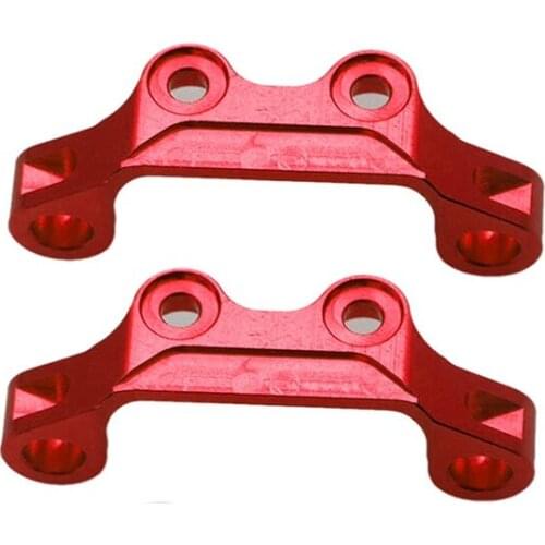 2Pcs Metal Upper Suspension Arm Mount for Tamiya TT-02 TT02 TT02T 1/10 RC Car Upgrade Parts