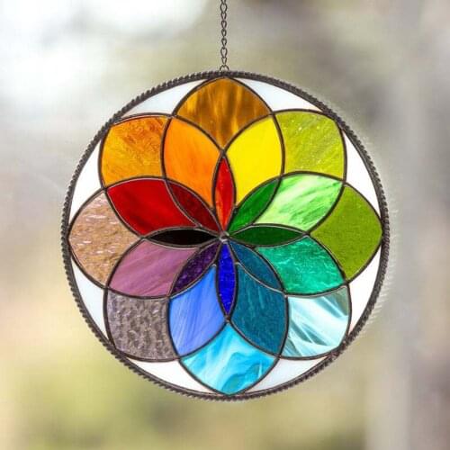 Acrylic Rainbow Sculpture ing Window Garden Pendants Craft Decoration