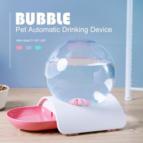 Pet Automatic water Feeder Dog Cat bowl Drinking Bottle Bowl pet Water Drinking Cat dog Feeding Large Capacity Pet bowl Dish