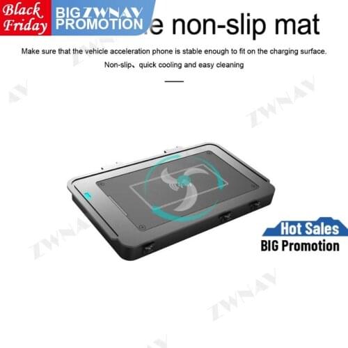 QI car wireless charger For VW T-Roc 2018 Teramont 17-19 Passat 2019 Phideon 2018 Charging Car Phone Holder for iphone/Samsung