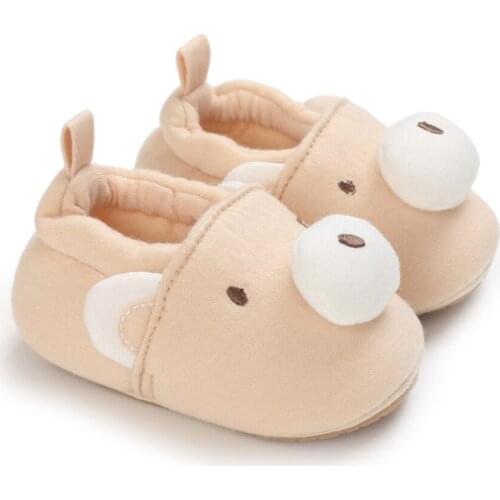 Baywell Autumn Cartoon Shoes Infant Baby Girl Soft Crib Shoes Non-slip Newborn Boy oddler Sneaker First Walkers 0-18M