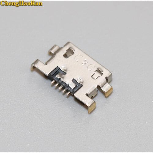 ChengHaoRan For Alcatel OT7040 OT 7040 Micro USB jack Mini charge Charging port socket connector