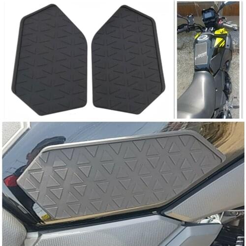 For SUZUKI DL250 DL 250 DL-250 Anti Slip Traction Tank Pads Motorcycle Accessiores 3M Stickers Knee Protector