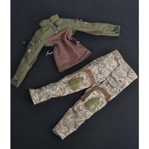 Custom 1/6 Scale US Navy Seals Female Soldier Figure Combat Clothing Suit Accessories set Fit 12'' Girl Figure Models Toys Gifts